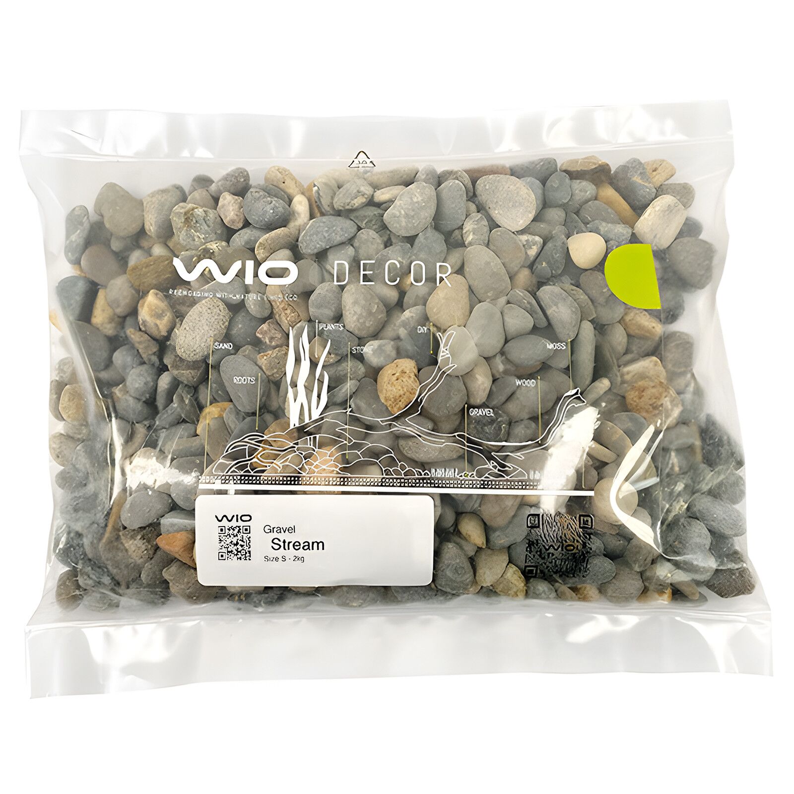WIO - Decor-Gravels - Stream - 2 kg