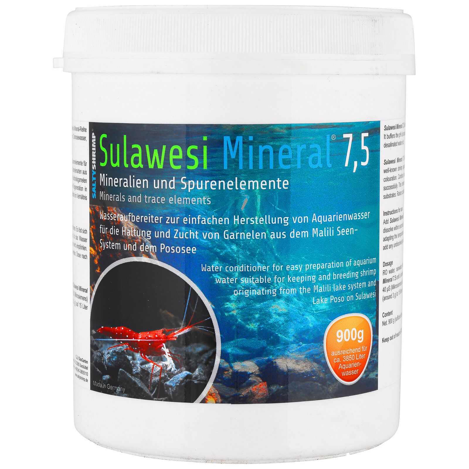 SALTYSHRIMP Sulawesi Mineral 7,5-110 g 