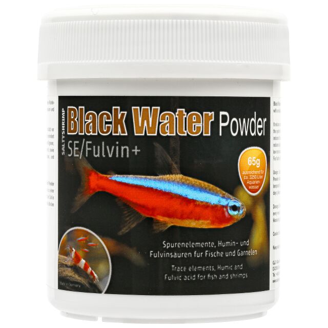 SaltyShrimp - Black Water Powder SE/Fulvin+ - 65 g