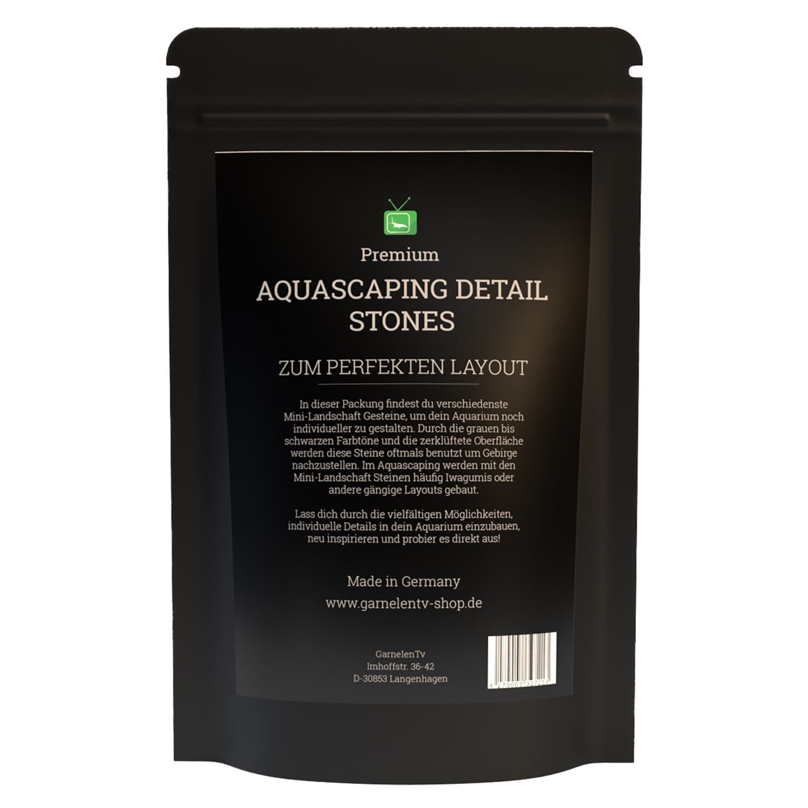 GarnelenTv - Aquascaping Detail Stones "Mini Landschaft"