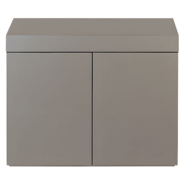 ADA - Wood Cabinet - Gun Metallic Silver