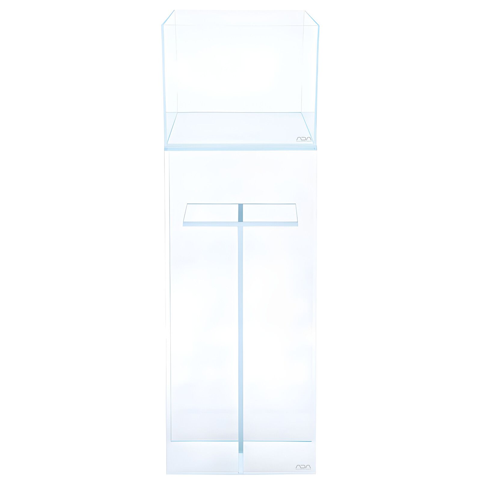 ADA - Aquarium Kombination - Cube Cabinet Clear &amp; Cube Garden