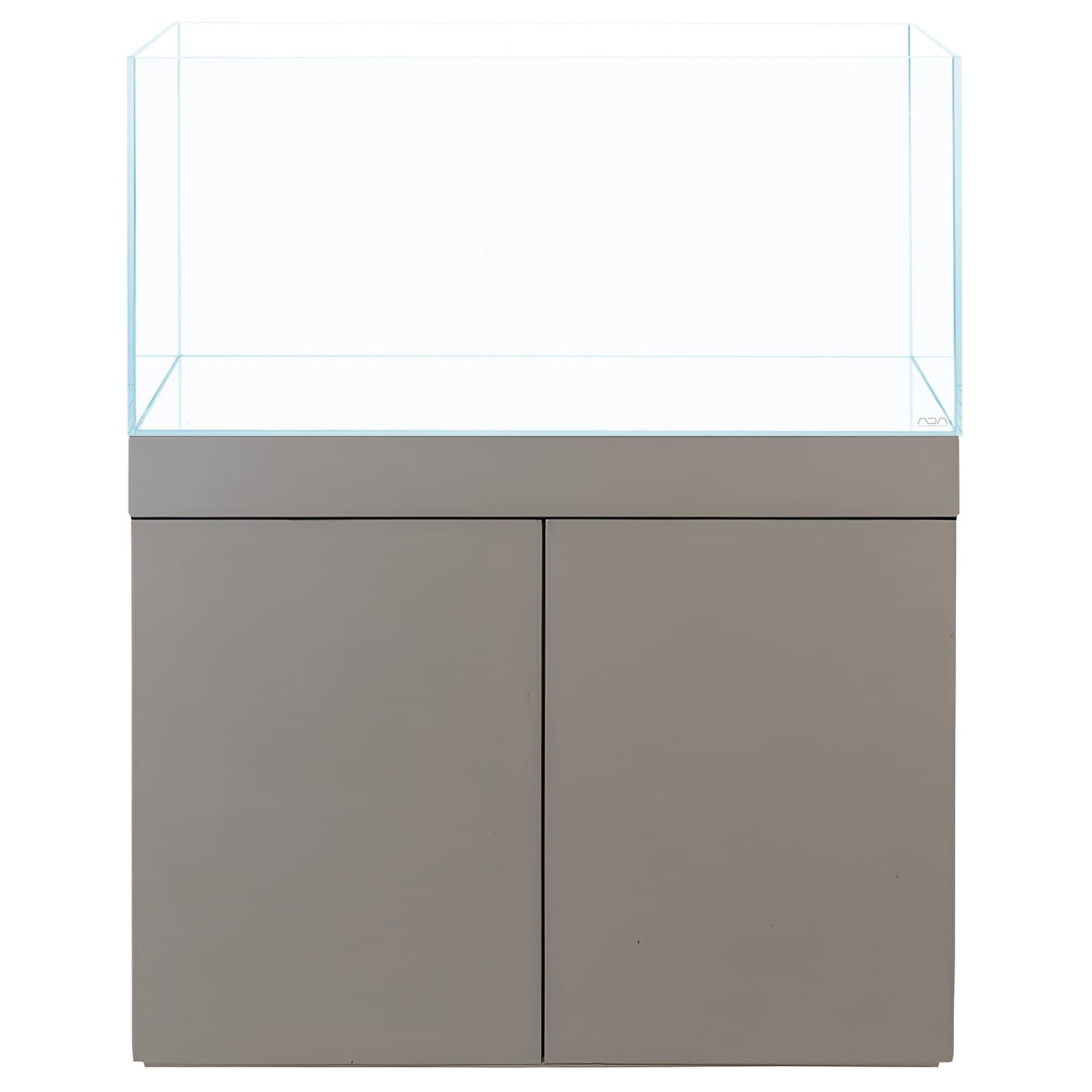 ADA - Aquarium Combination - Wood Cabinet Gun Metallic Silver &amp; Cube Garden