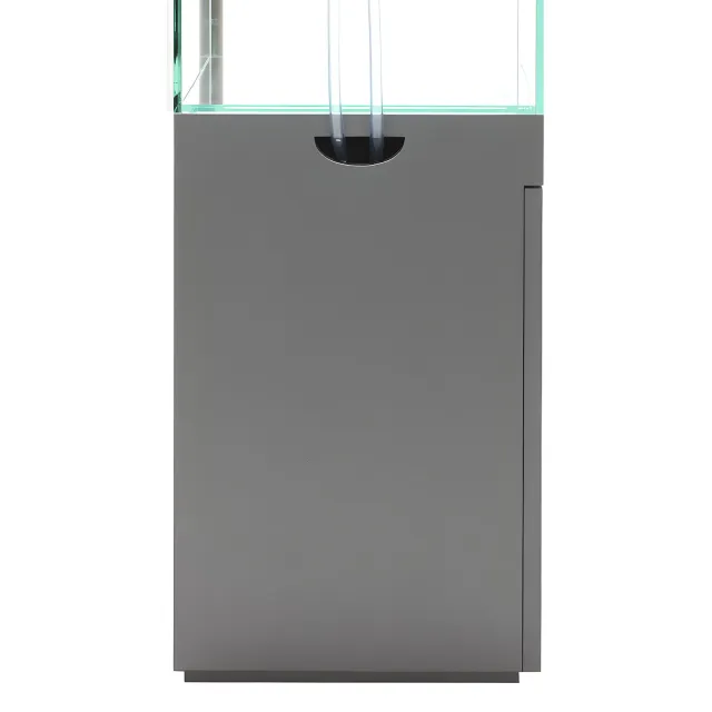 ADA - Aquarium Kombination - Wood Cabinet Gun Metallic Silver & Cube Garden