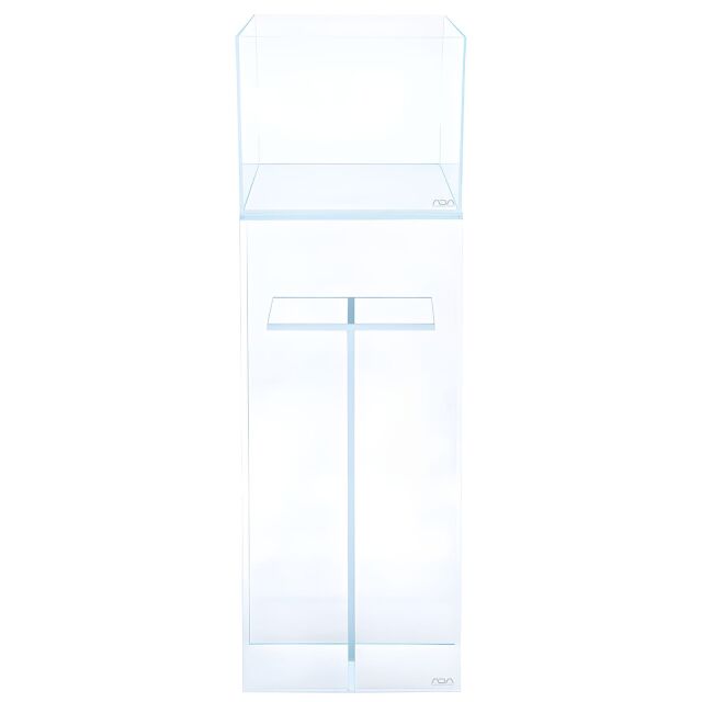 ADA - Aquarium Kombination - Cube Cabinet Clear &amp; Cube Garden