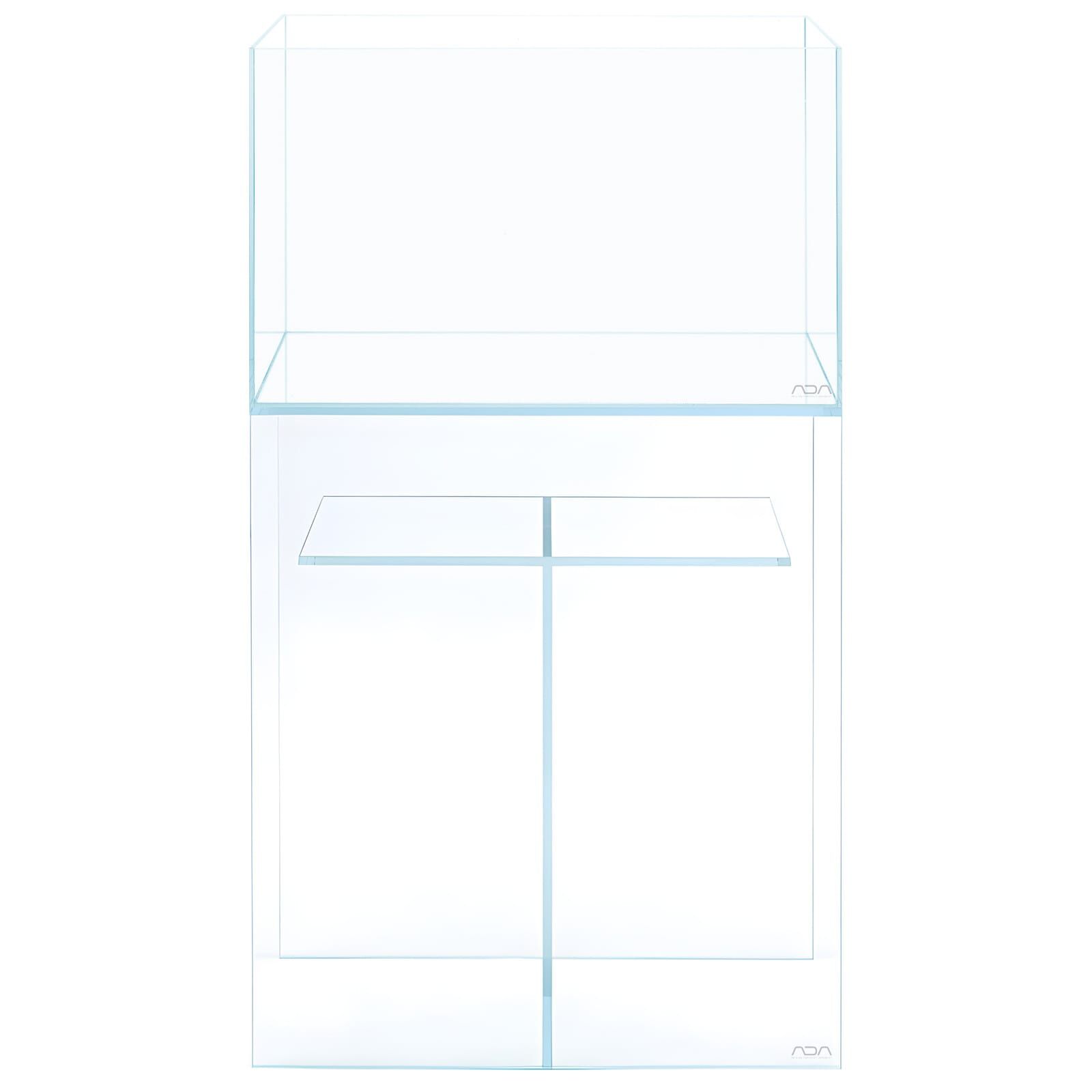 ADA - Aquarium Kombination - Cube Cabinet Clear & Cube Garden