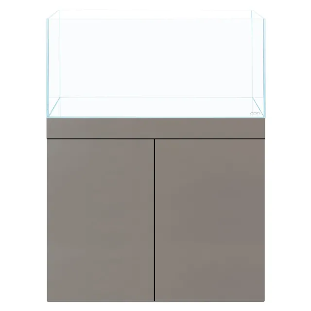 ADA - Aquarium Kombination - Wood Cabinet Gun Metallic Silver & Cube Garden - 90-P