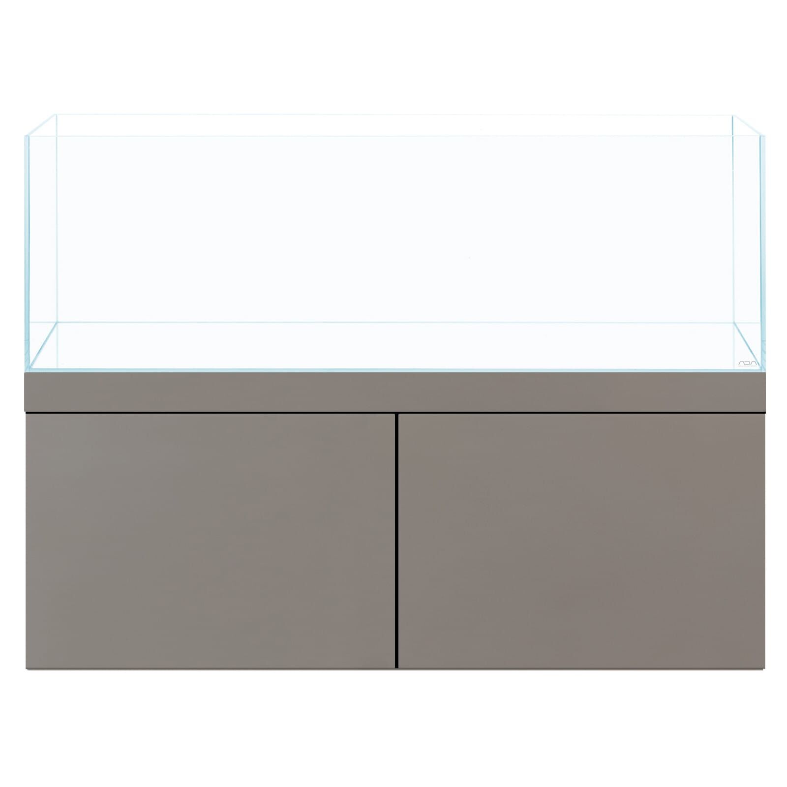 ADA - Aquarium Kombination - Wood Cabinet Gun Metallic Silver &amp; Cube Garden