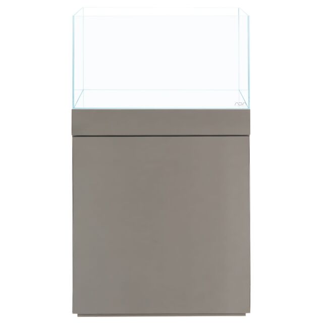 ADA - Aquarium Kombination - Wood Cabinet Gun Metallic Silver & Cube Garden
