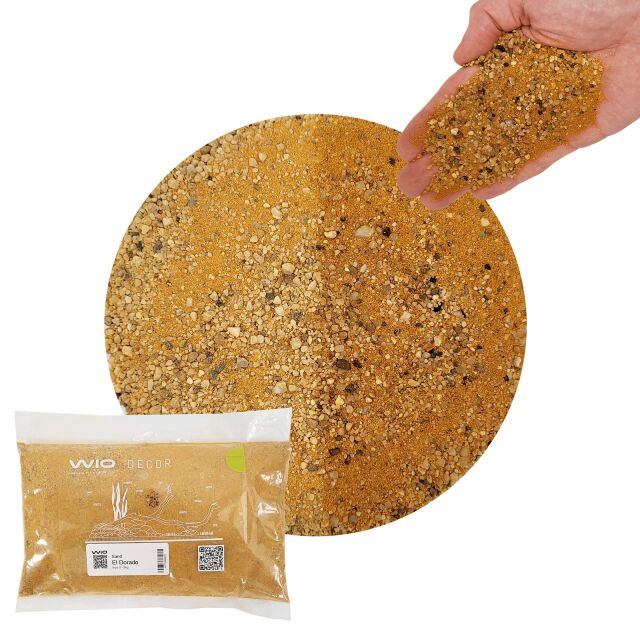 WIO - Decor-Sands - El Dorado River 0,1-4 mm - B-Ware