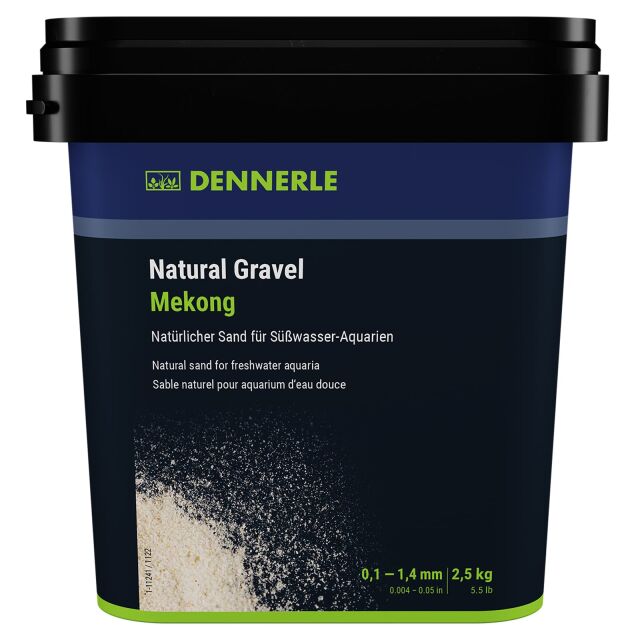 Dennerle - Natural Gravel - Mekong - 0,1-1,4 mm