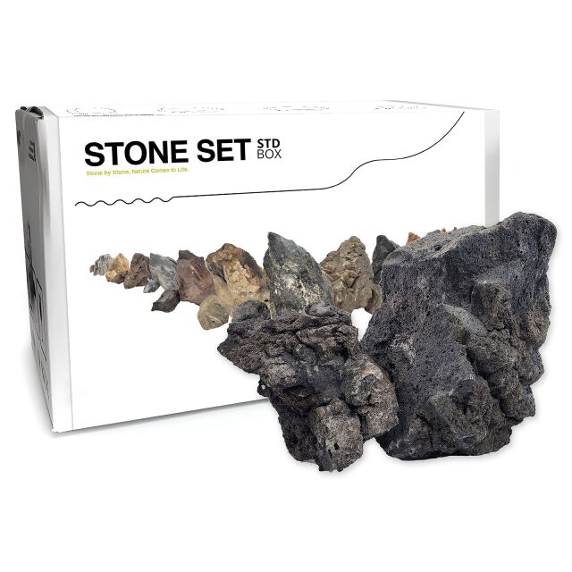 WIO - Stone Sets - Darwin Black Lava Stone