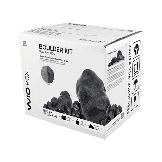 WIO - Stones - Black Venom Boulder