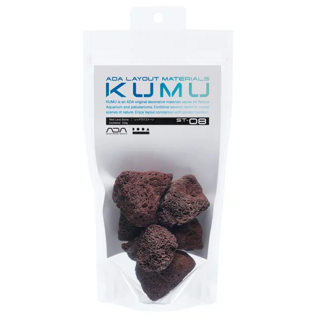 ADA - KUMU Red Lava Stone - 150 g