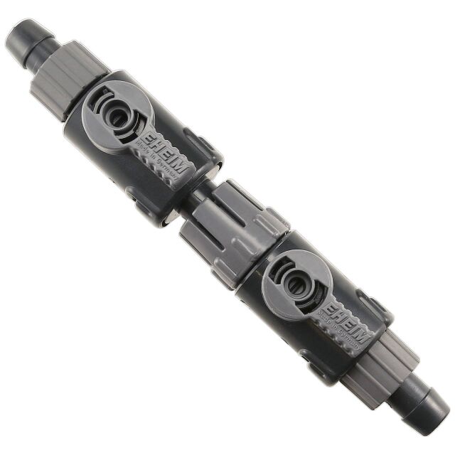 EHEIM - Doppelabsperrhahn mit Schnelltrennkupplung - 13 mm - B-Ware