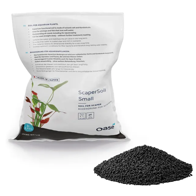 Oase - ScaperLine Soil Small - schwarz - 3 l