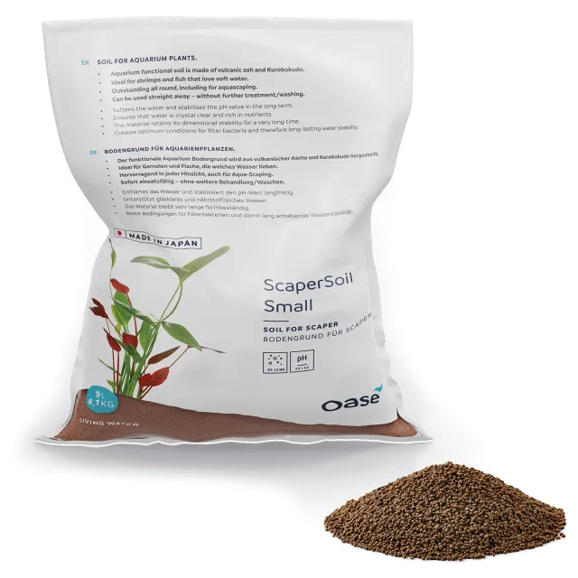 Oase - ScaperLine Soil Small - braun - 9 l