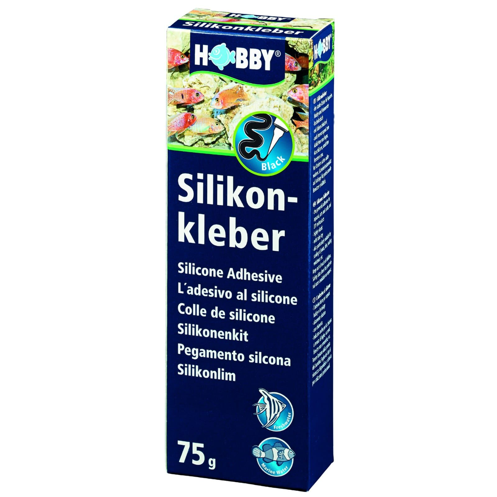 Hobby - Silicone Adhesive - black
