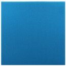Hobby - Filterschaum - fein - blau - 50 x 50 x 5 cm
