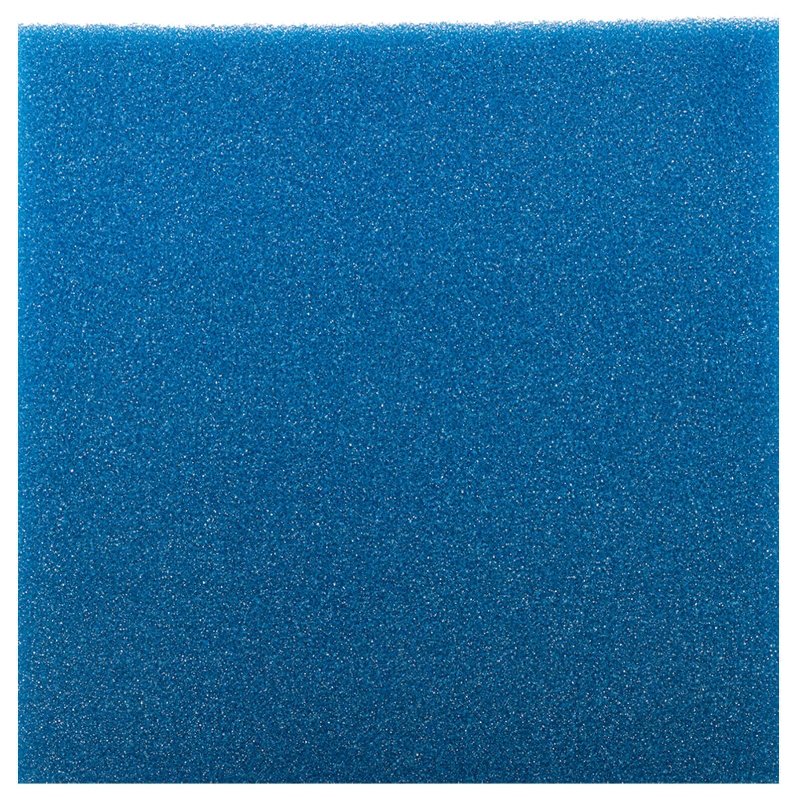 Amtra Biocell Filterschaum-Zuschnitt Blau, 50x50x10 Cm - Hochwertiger Aquarium-Filterschaum Für Alle Filtertypen
