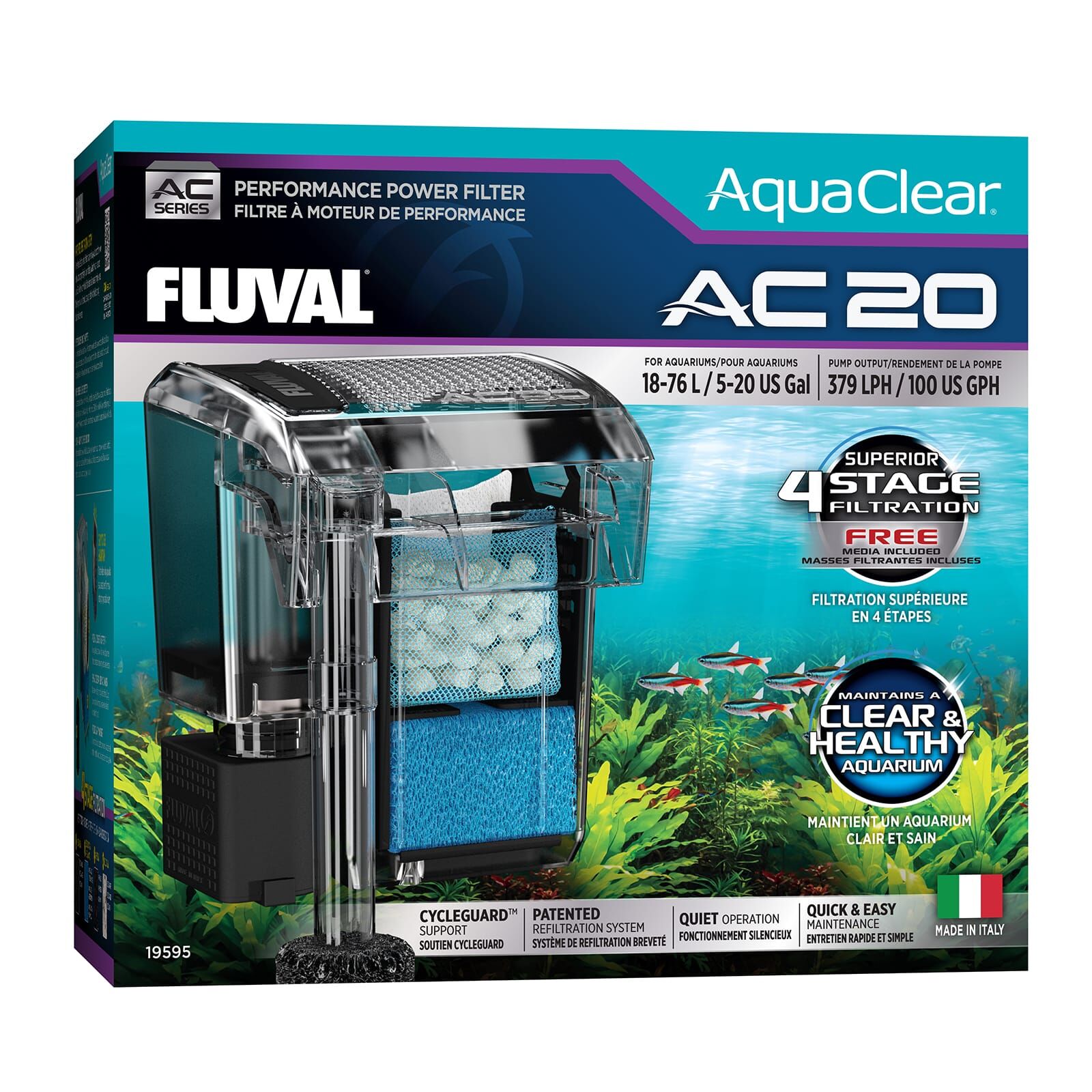 Fluval - AquaClear - High-performance filter