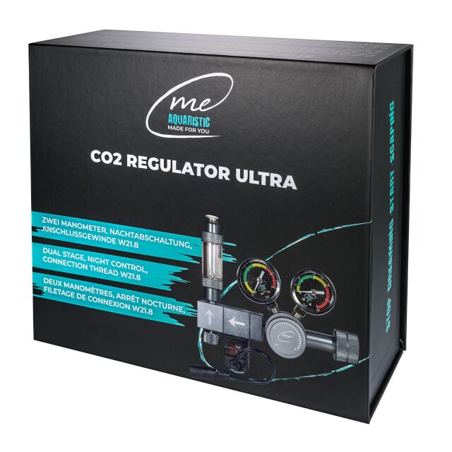 Me - CO2 Regulator Ultra inkl. Magnetventil