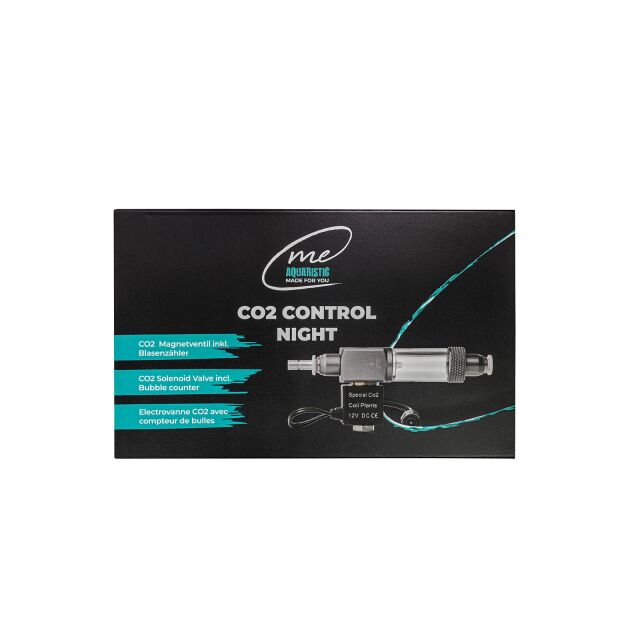 Me - CO2 Control Night - Blasenz&auml;hler + Magnetventil