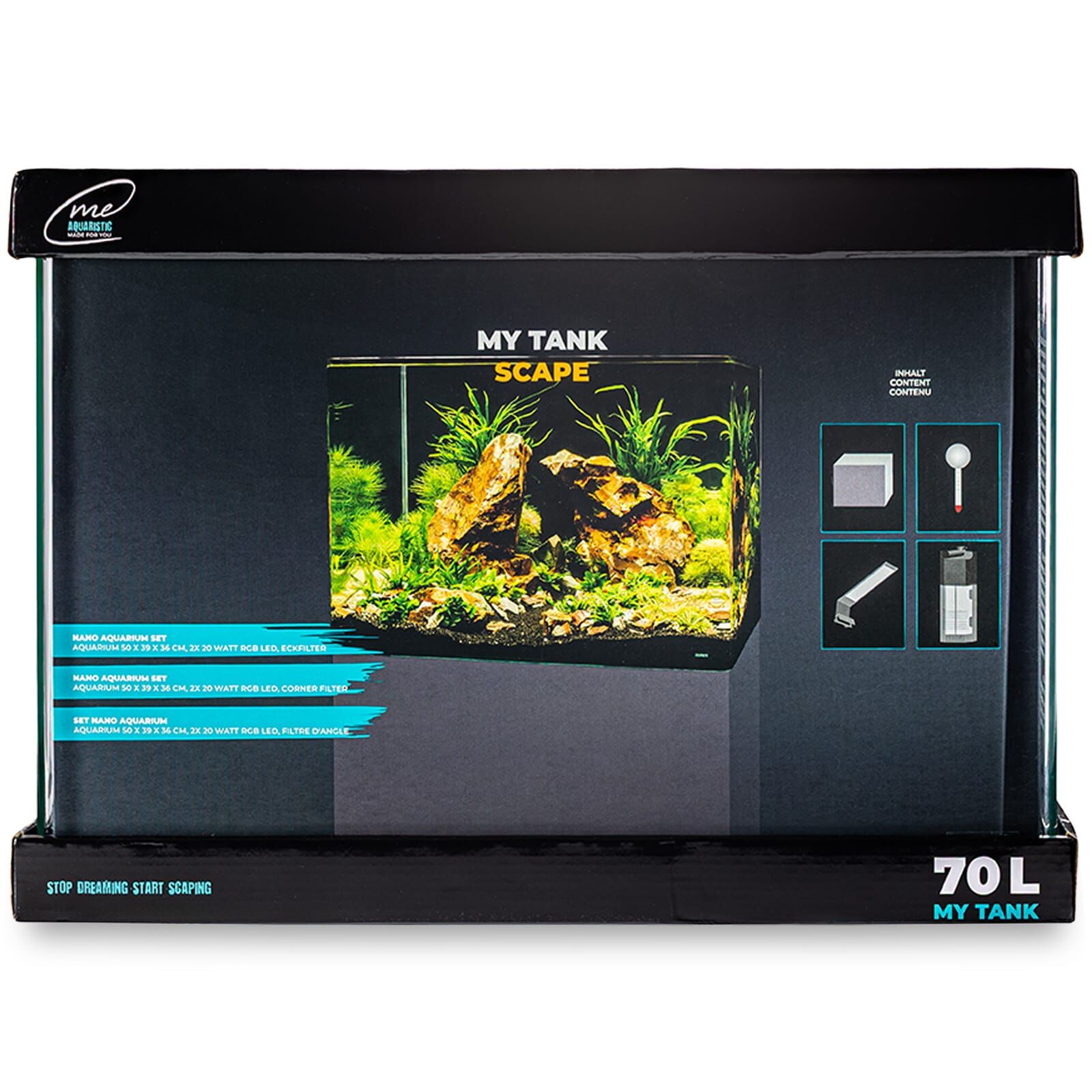 Me - My Tank - Aquarium Set - Scape