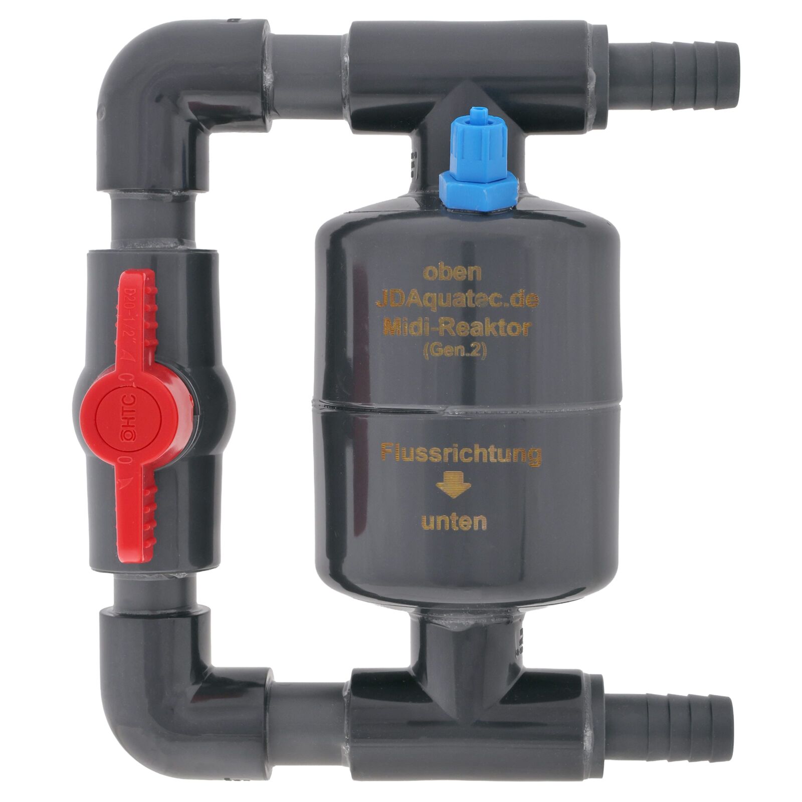 JDAquatec - Midi-Reaktor + Bypass - mit B&uuml;gel
