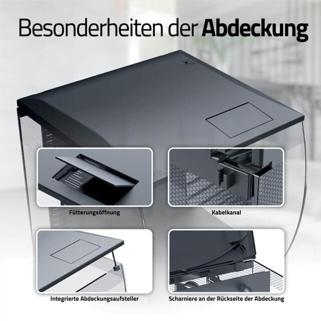 Fluval - Flex 2.0 34 l - Schwarz