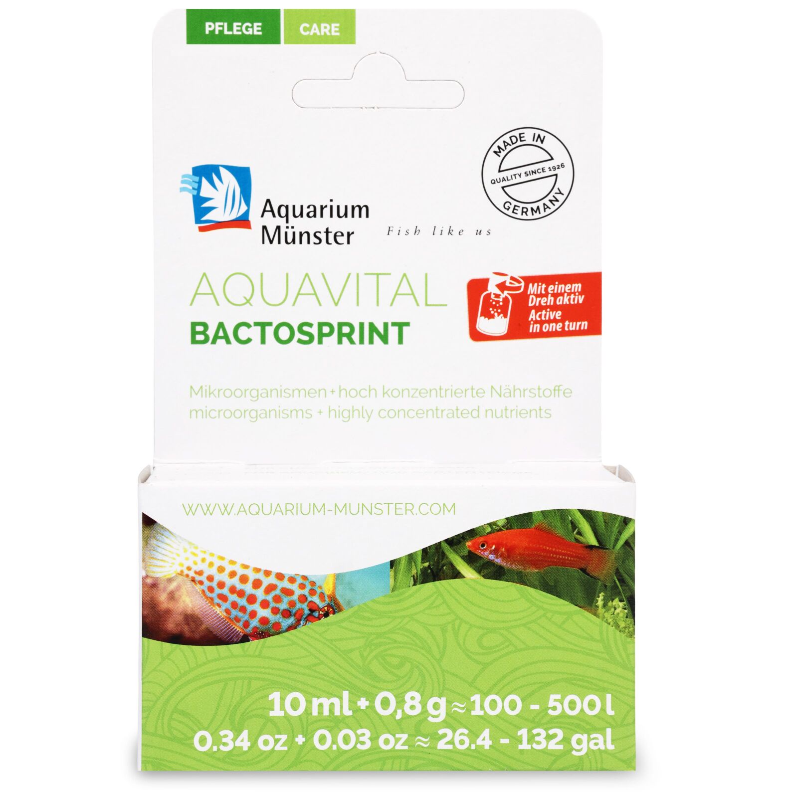 Aquarium M&uuml;nster - Aquavital - Bactosprint