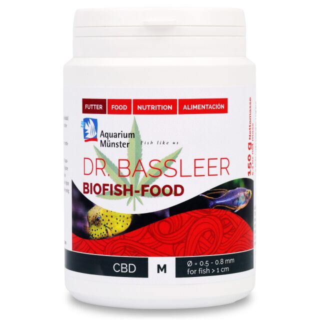 Aquarium M&uuml;nster - Dr. Baasleer - Biofish Food - BF CBD M