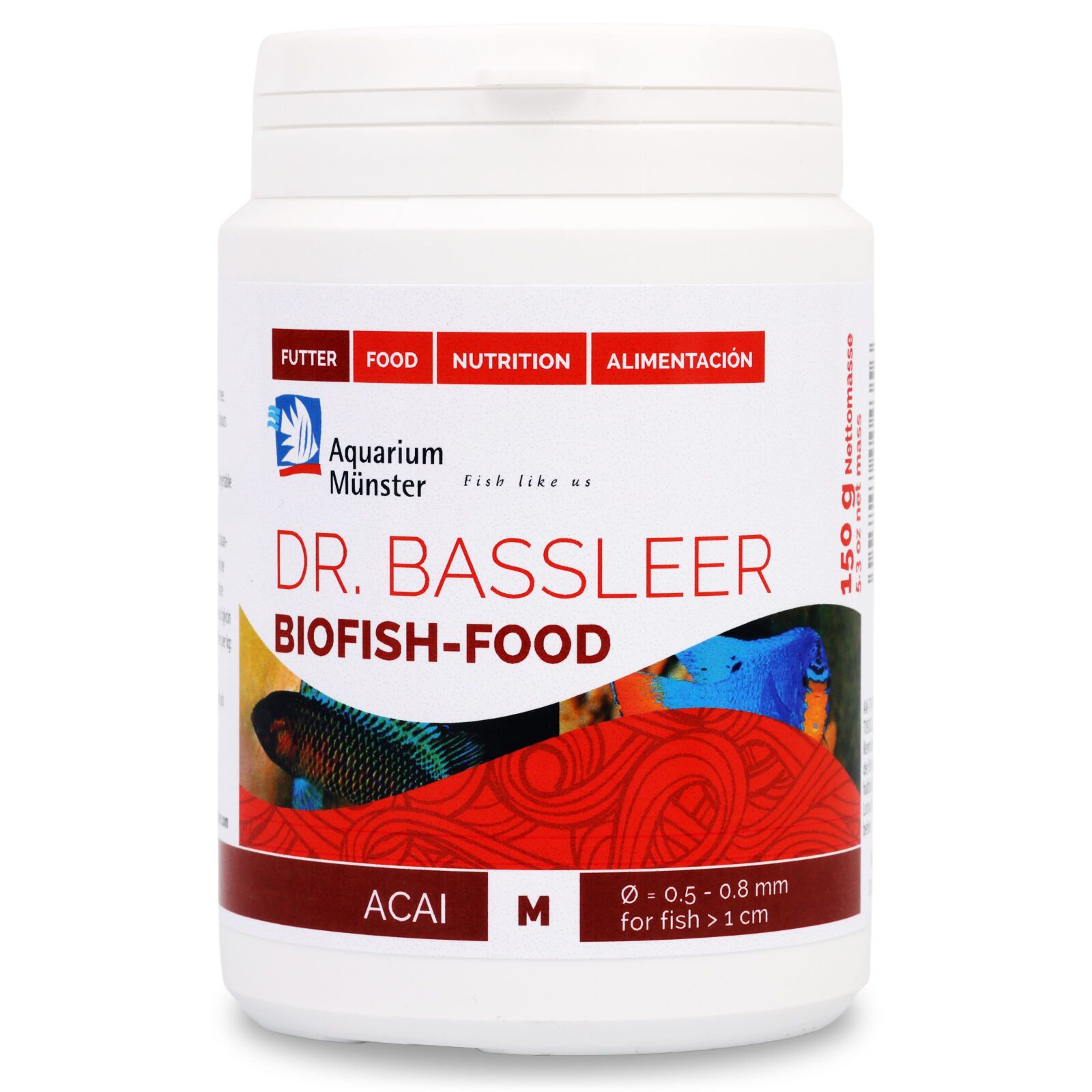 Aquarium M&uuml;nster - Dr. Bassleer - Biofish Food - BF Acai M