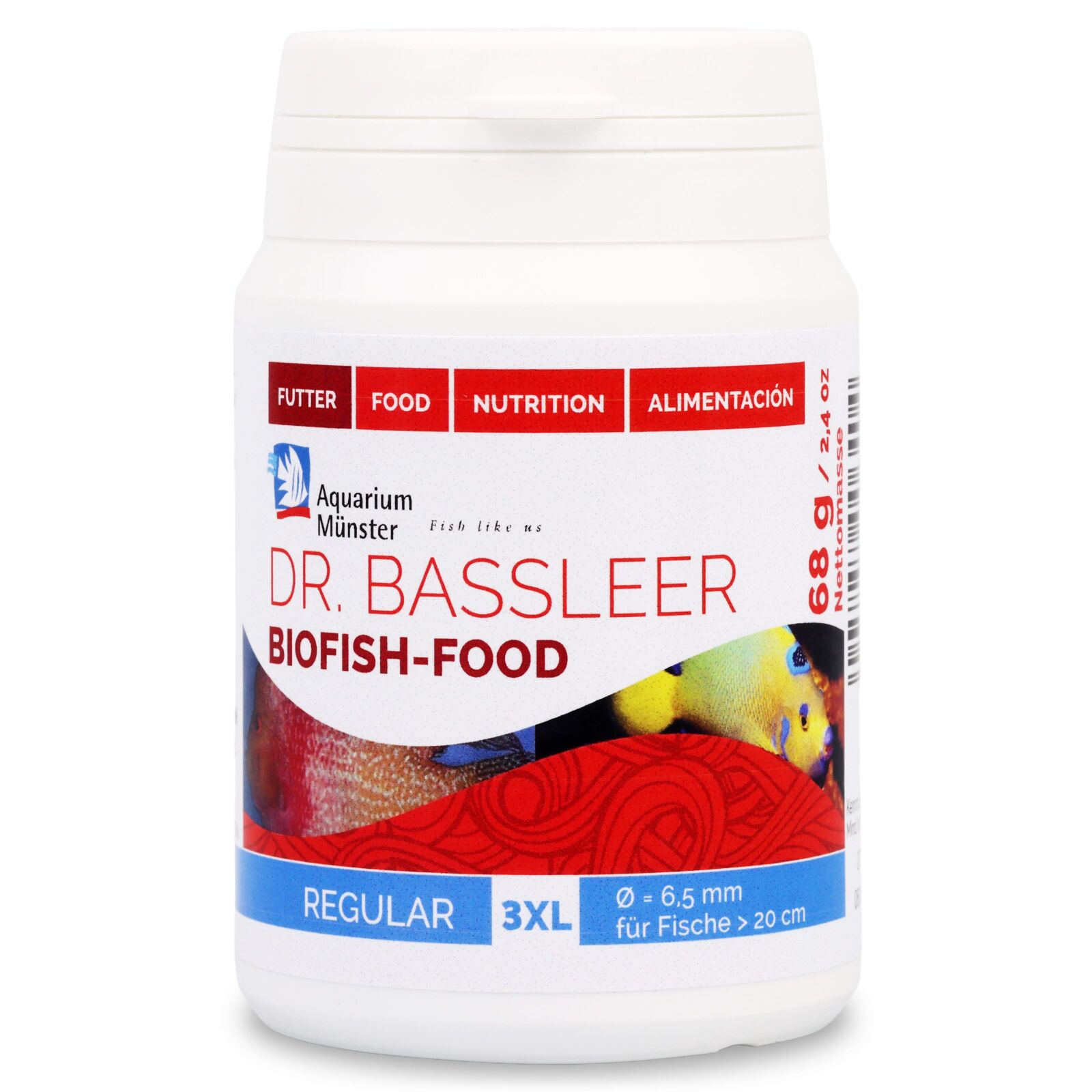 Aquarium M&uuml;nster - Dr. Bassleer - Biofish Food - BF Regular 3XL