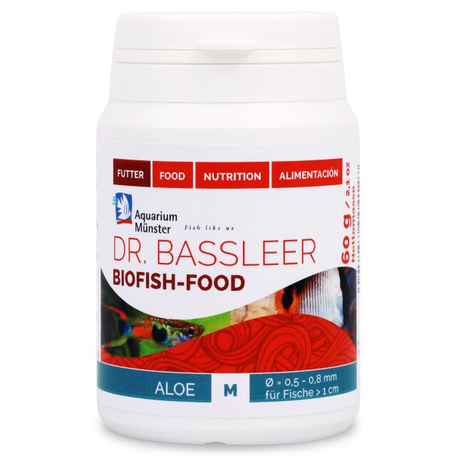 Aquarium M&uuml;nster - Dr. Bassleer - Biofish Food - BF Aloe M