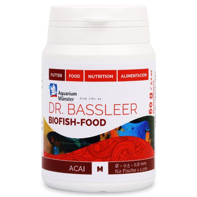 Aquarium M&uuml;nster - Dr. Bassleer - Biofish Food - BF Acai M