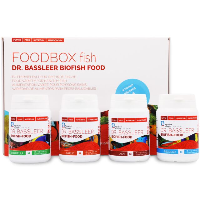 Aquarium M&uuml;nster - Dr. Baasleer - Biofish Food - BF Foodbox