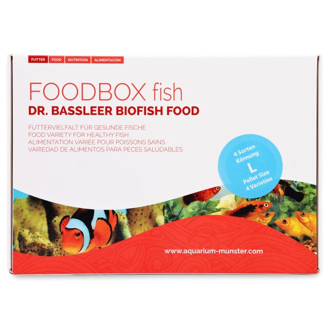 Aquarium M&uuml;nster - Dr. Bassleer - Biofish Food - BF Foodbox