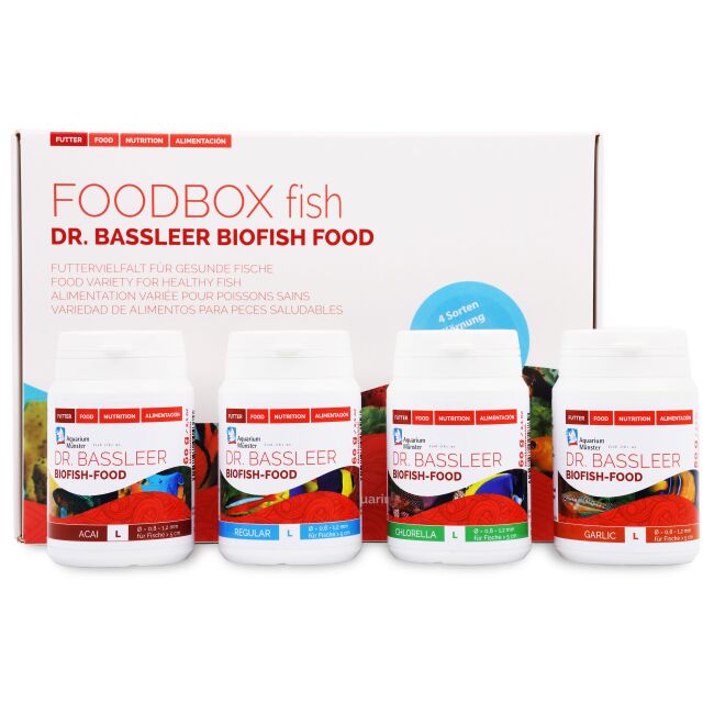 Aquarium M&uuml;nster - Dr. Bassleer - Biofish Food - BF Foodbox