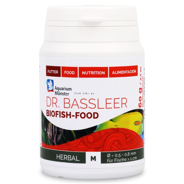 Aquarium M&uuml;nster - Dr. Bassleer - Biofish Food - BF Herbal M