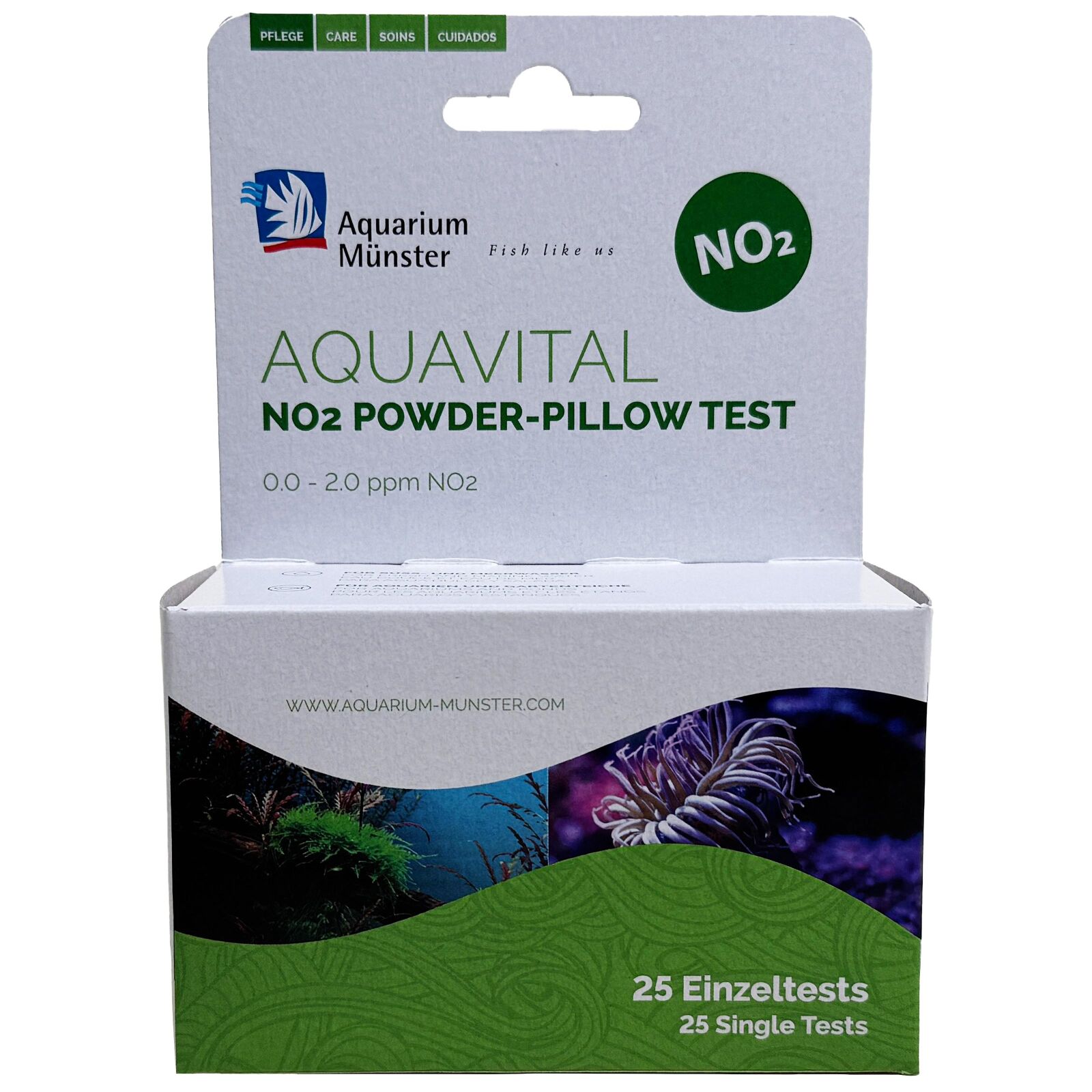 Aquarium M&uuml;nster - Aquavital - NO2 Powder-Pillow Tests
