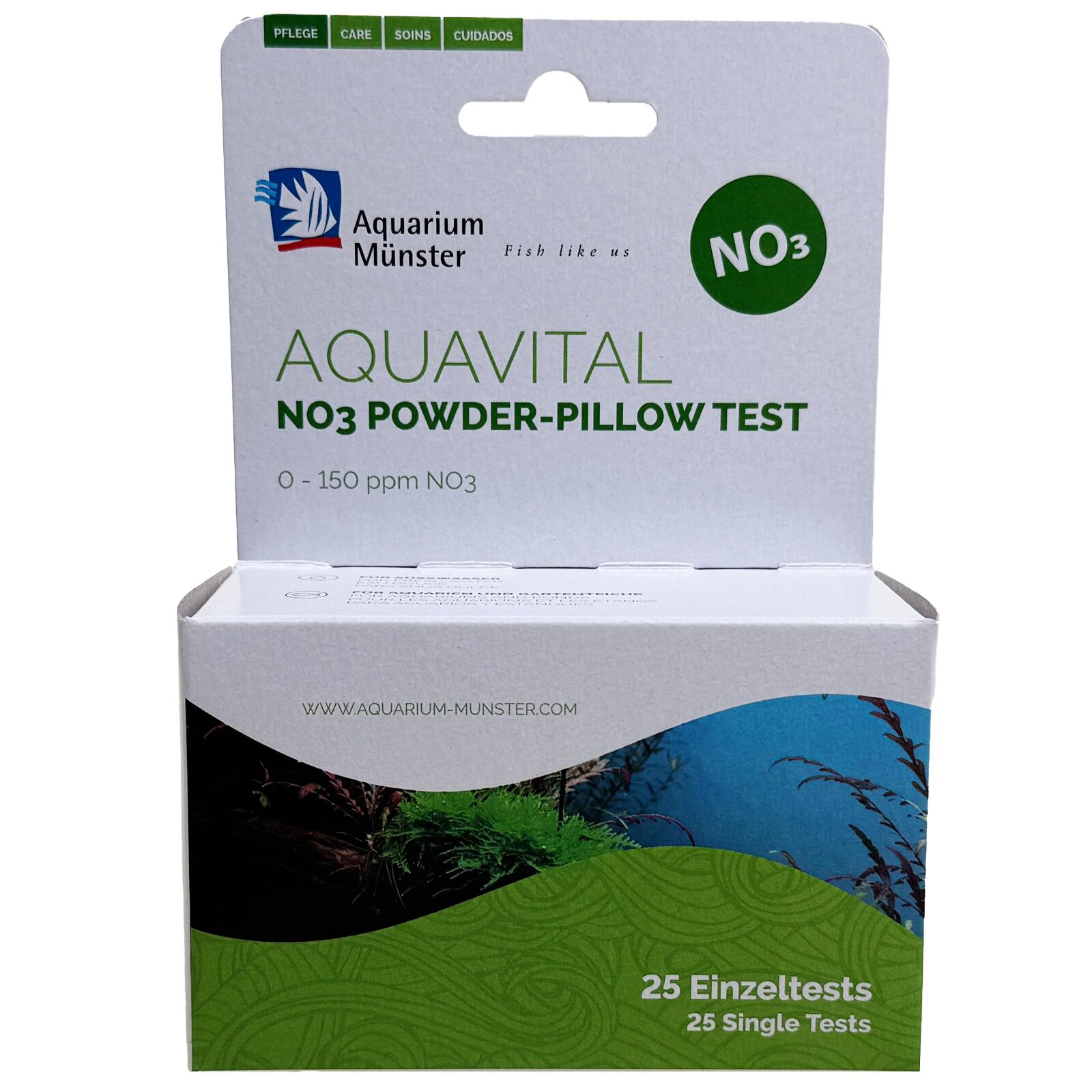 Aquarium M&uuml;nster - Aquavital - NO3 Powder-Pillow Tests