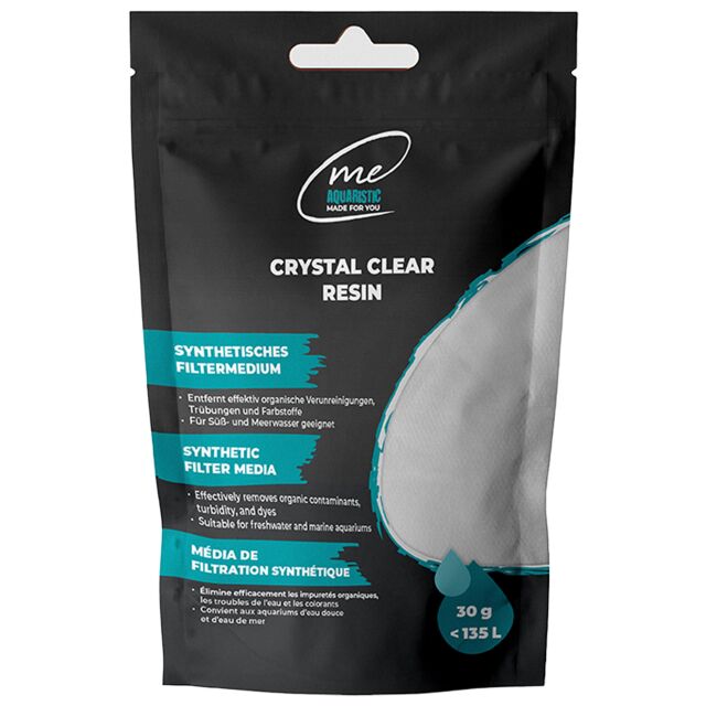 Me - Crystal Clear Resin - Filtermedium