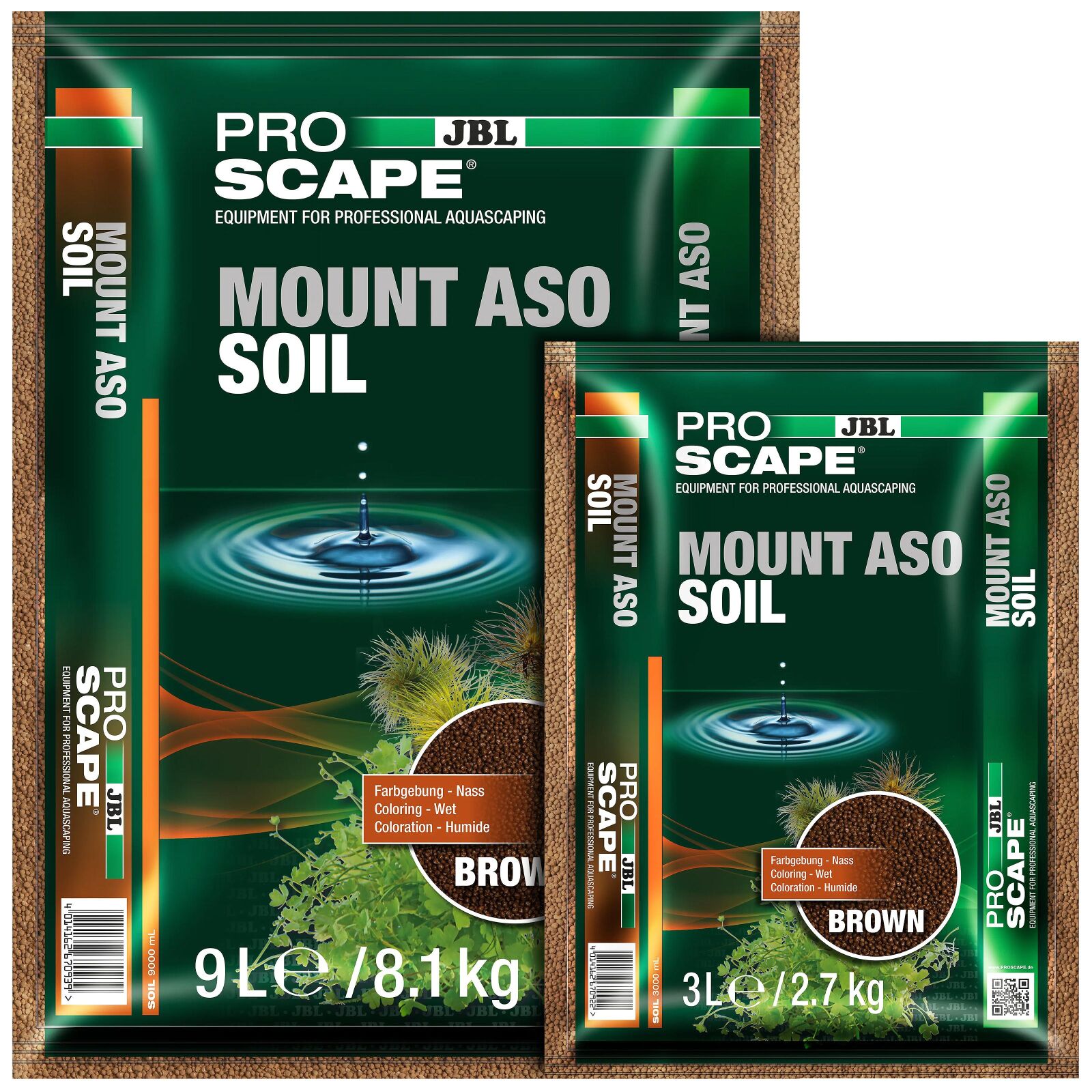 JBL - ProScape Mount Aso Soil - Brown