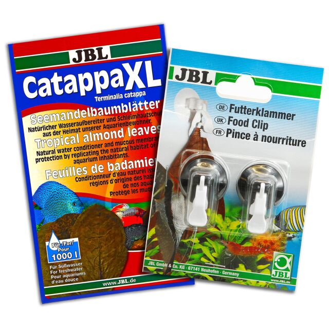 JBL - Catappa XL + Futterklammer - 2x