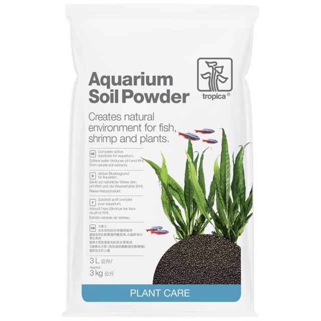 Tropica - Aquarium Soil - Powder - 3 l