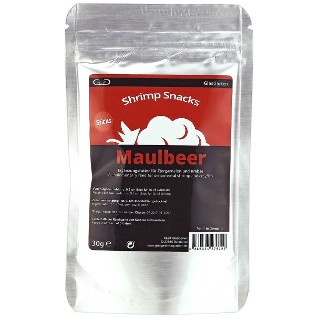 GlasGarten - Shrimp Snacks - Maulbeer