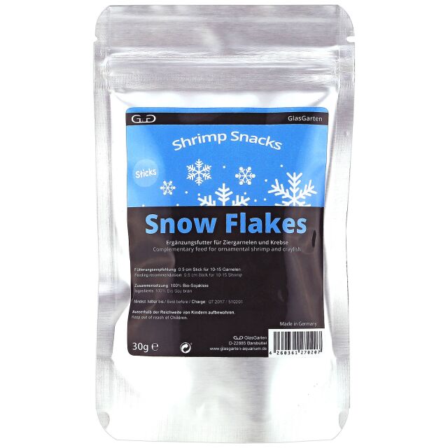 GlasGarten - Shrimp Snacks - Snow Flakes