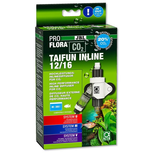 JBL - ProFlora - CO2 Taifun - Inline Diffusor - 12/16 mm