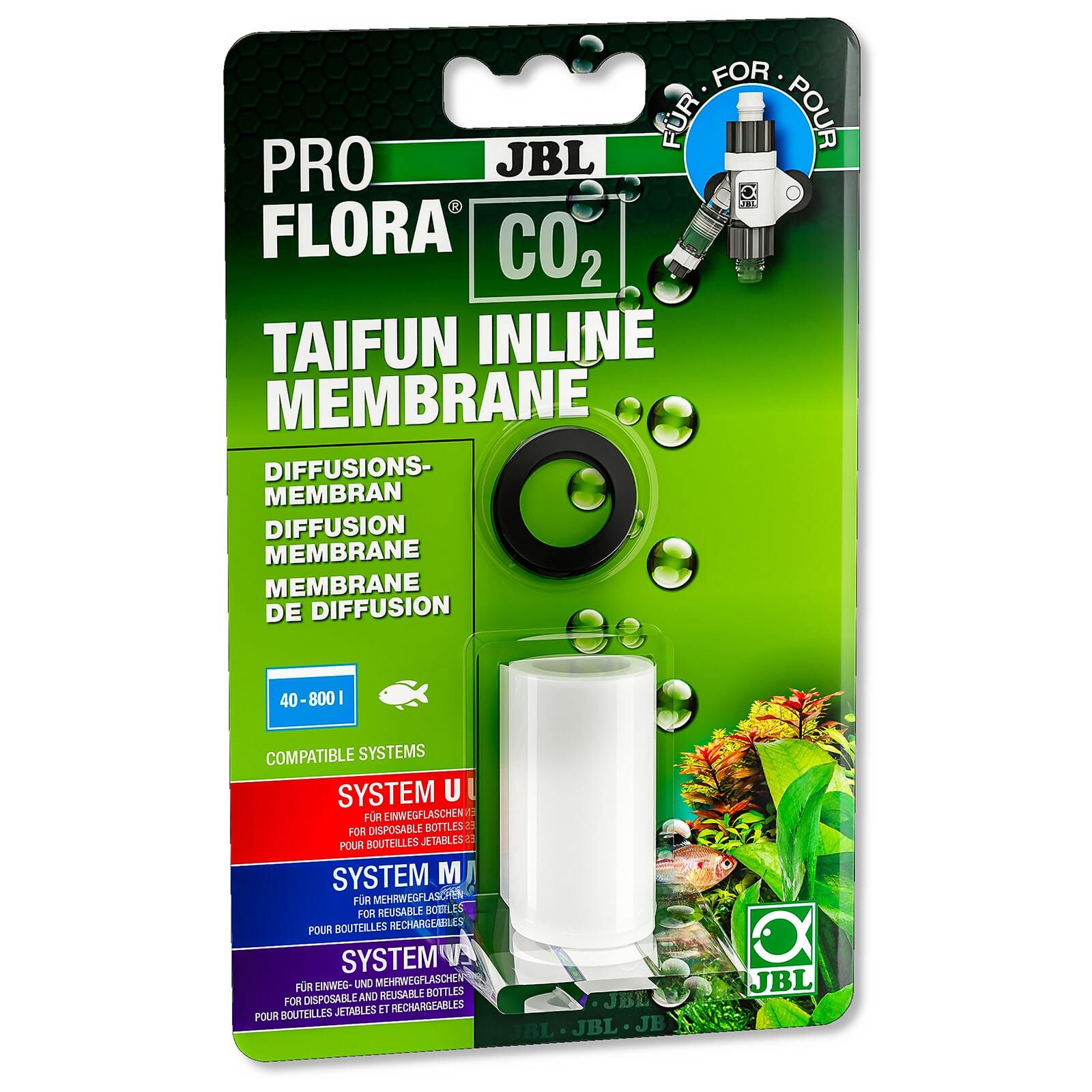 JBL - ProFlora - CO2 Taifun - Inline Diffusor - Ersatzmembran